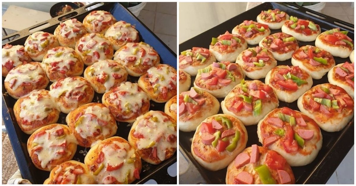 Kahvaltılık Mini Pizzalar Sosyal Tarif